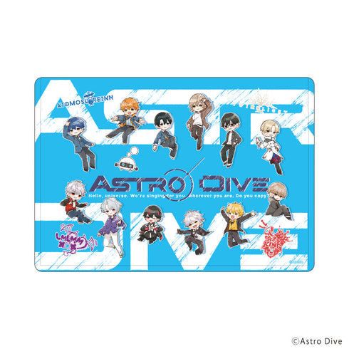 『Astro Dive』キャラクリアケース01/集合デザイン(グラフアートイラスト)